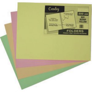 Manilla Folders, Croxley, 160/180gsm Foolscap (Asstd) - Sibanye Office ...